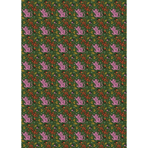 Papier peint Tigres pop