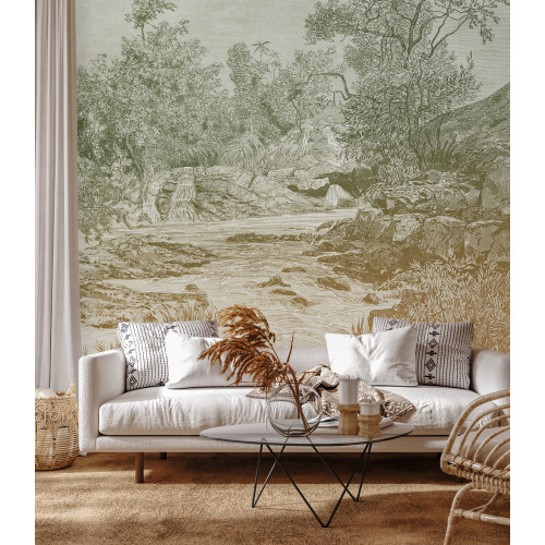 Papier peint panoramique Rives d’Abyssinie