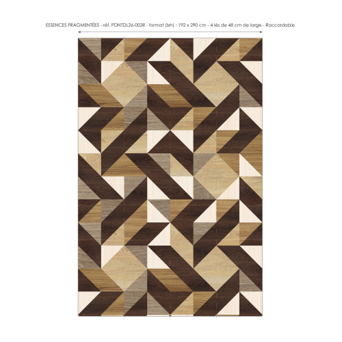 Papier peint panoramique Essences fragmentées