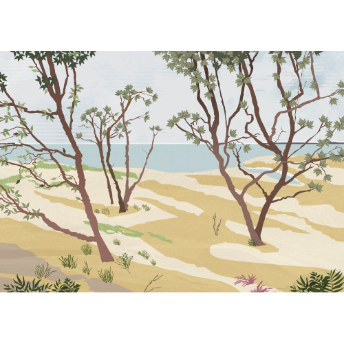 Papier peint panoramique Douceur Marine