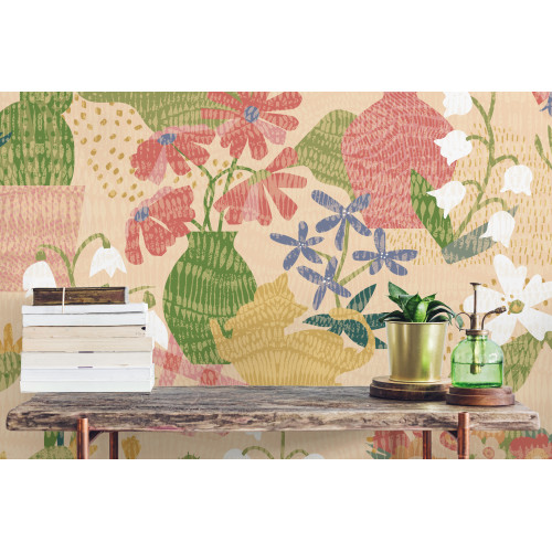 Papier peint panoramique Charivari de muguets