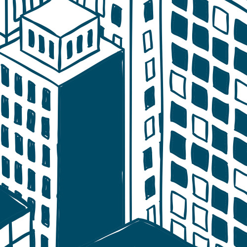 Papier peint panoramique Buildings