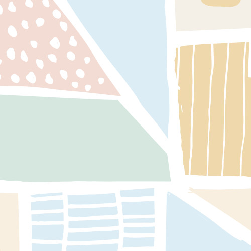 Papier peint panoramique Cabanita Pastel