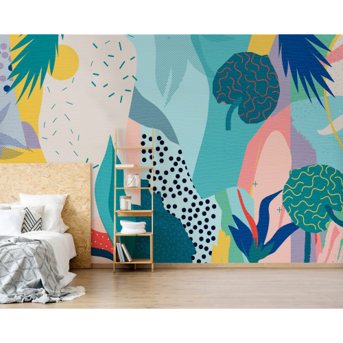 Papier peint panoramique Abstract Jungle 
