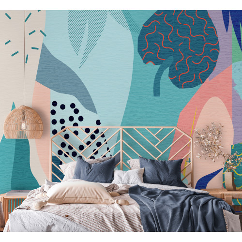 Papier peint panoramique Abstract Jungle 