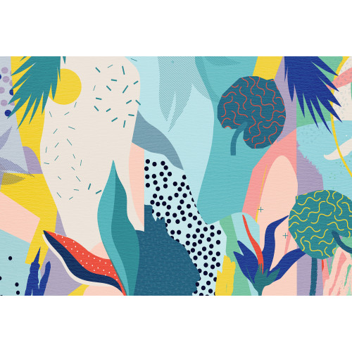Papier peint panoramique Abstract Jungle 