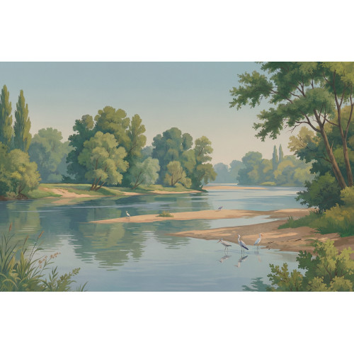Papier peint panoramique Wild river