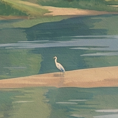 Papier peint panoramique Wild river