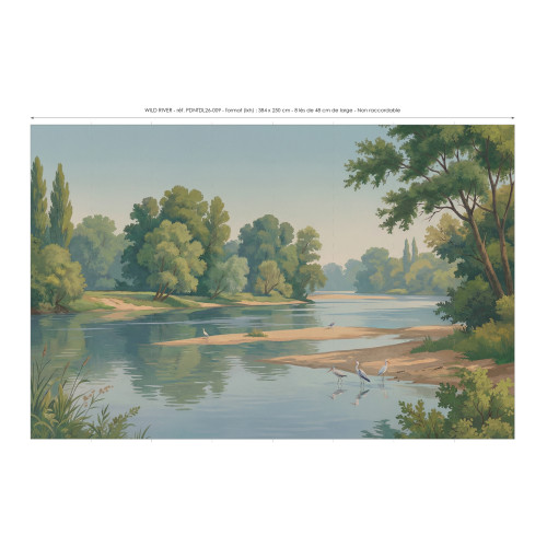 Papier peint panoramique Wild river