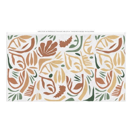 Papier peint panoramique Matis color