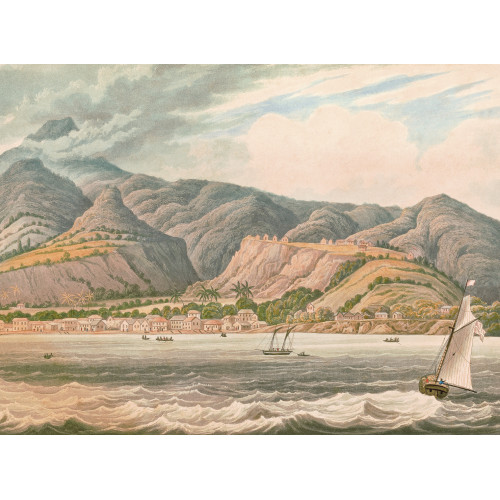 Papier peint panoramique Caribbean seascape