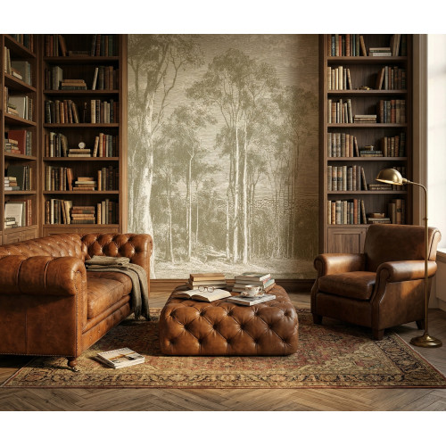 Papier peint panoramique Eucalyptus trees