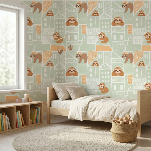 Papier peint Le Paresseux