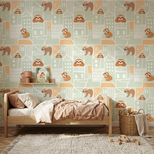 Papier peint Le Paresseux