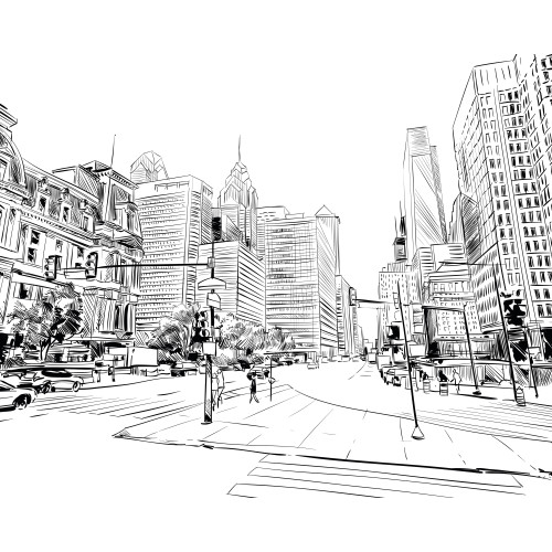 Papier peint panoramique NYC