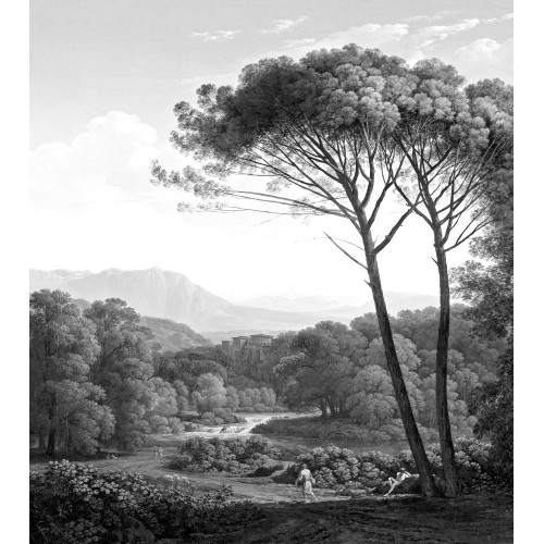 Papier peint panoramique TOSCA GREY