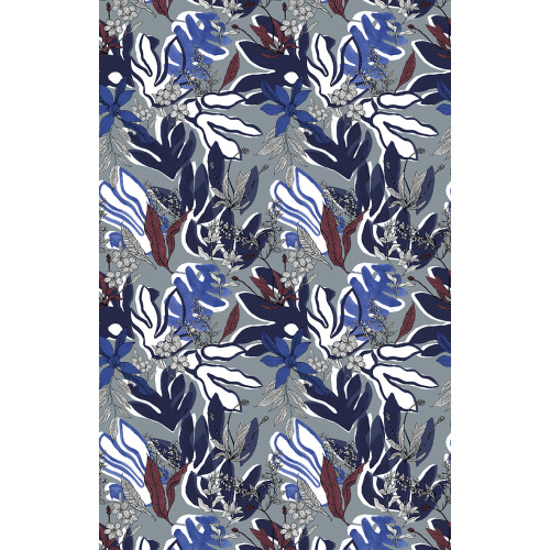 Papier peint panoramique Aquatic Flowers
