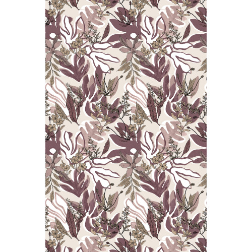 Papier peint panoramique Aquatic Flowers