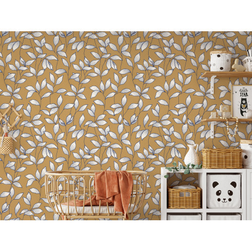 Papier peint panoramique Leaves