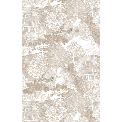Papier peint panoramique Le Jardin
