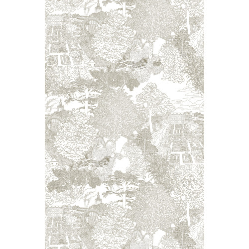 Papier peint panoramique Le Jardin