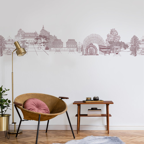 Papier peint panoramique La Frise Du Jardin