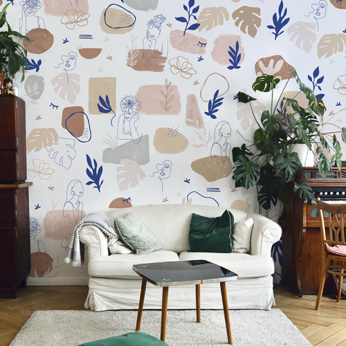Papier peint panoramique Jade