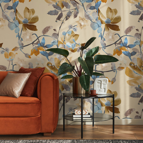 Papier peint panoramique Floralies