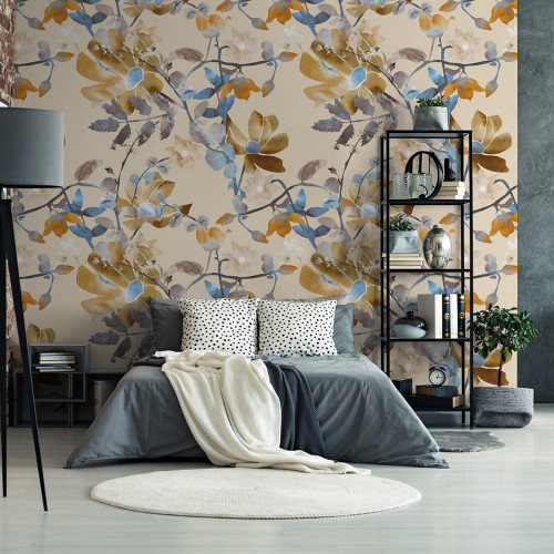 Papier peint panoramique Floralies