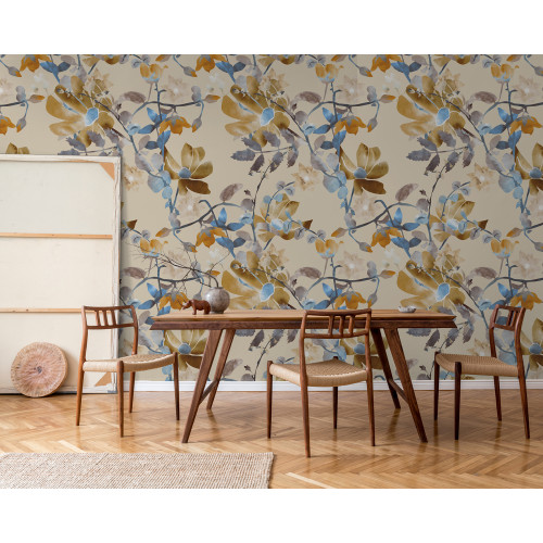 Papier peint panoramique Floralies