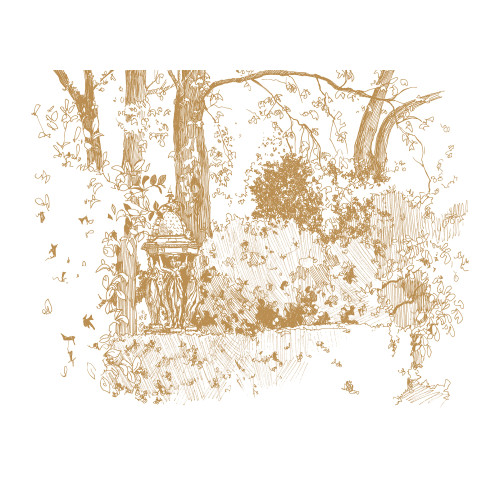 Papier peint panoramique Jardin Des Plantes