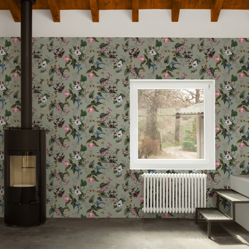 Papier peint panoramique Kitch Forestier