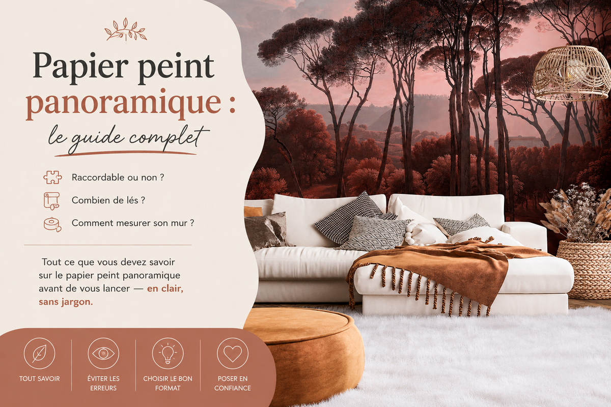 Papier peint panoramique : tout ce que vous devez savoir avant d'acheter Image