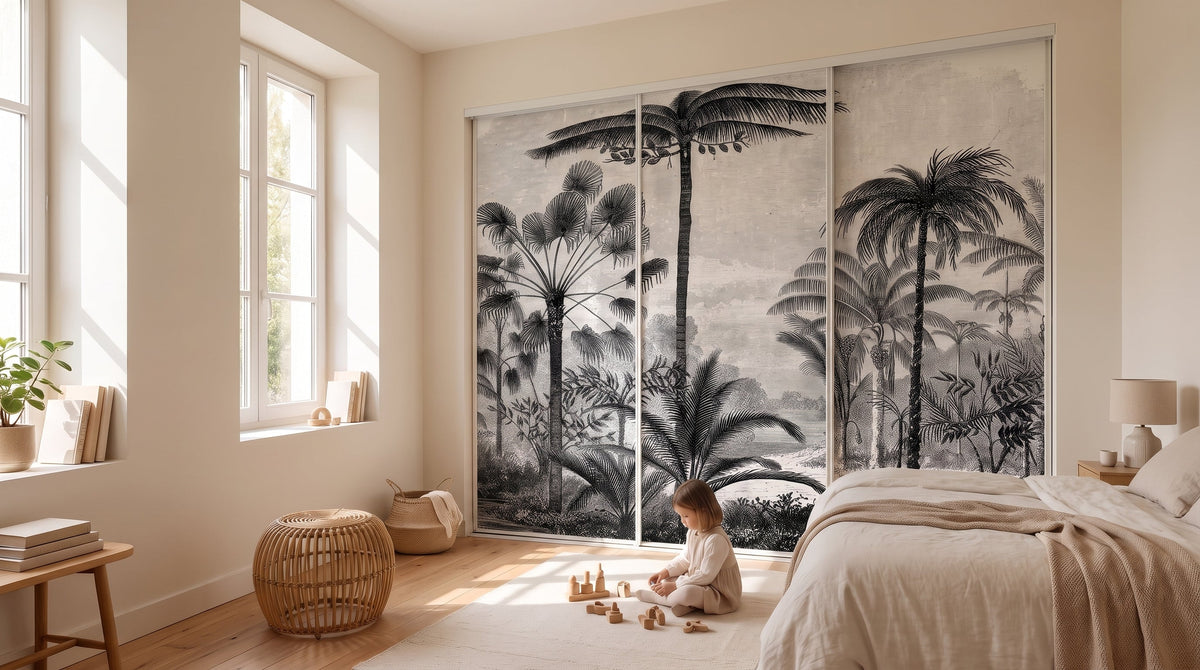 Habillage portes de placard Image