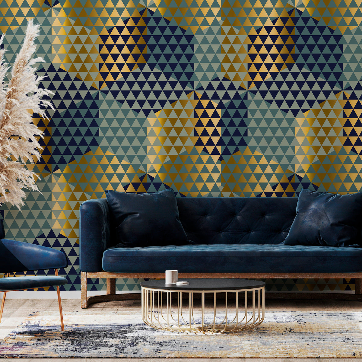 Graphic Chic Panoramic Wallpaper