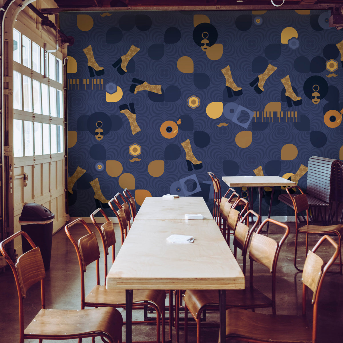 Papier peint panoramique Studio 54 - Night Fever