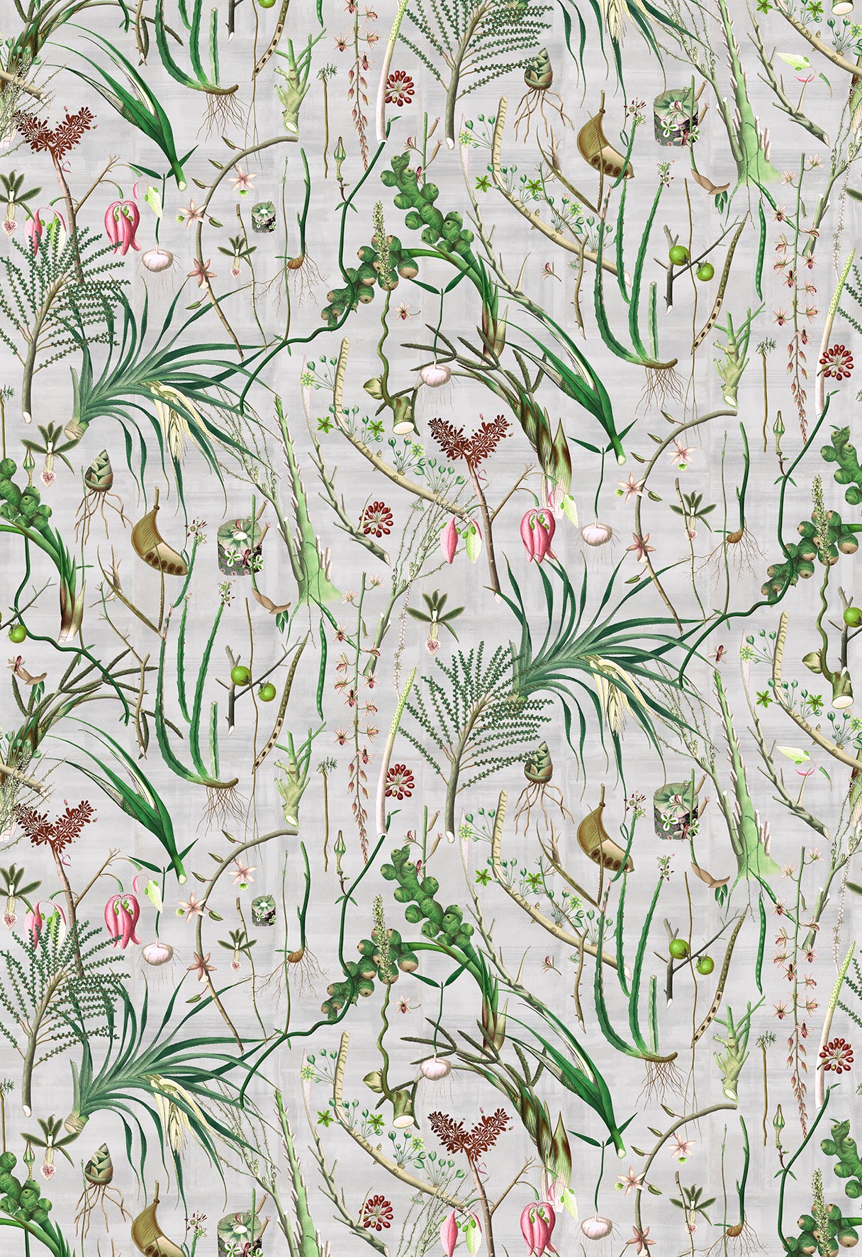 Lusso Botanico panoramic wallpaper