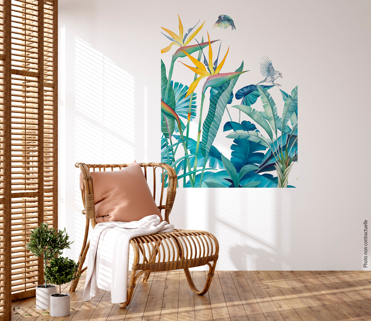 Paradisio adhesive poster 