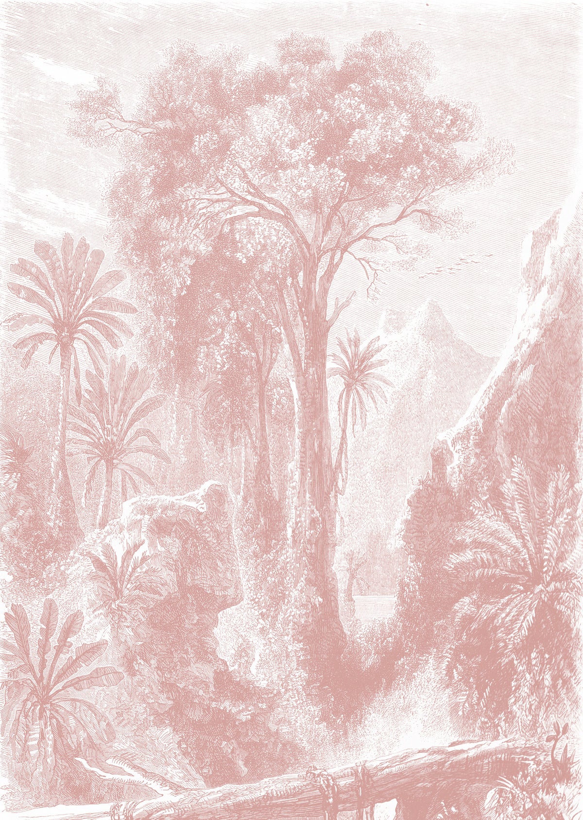 Papier peint panoramique Madagascar jungle
