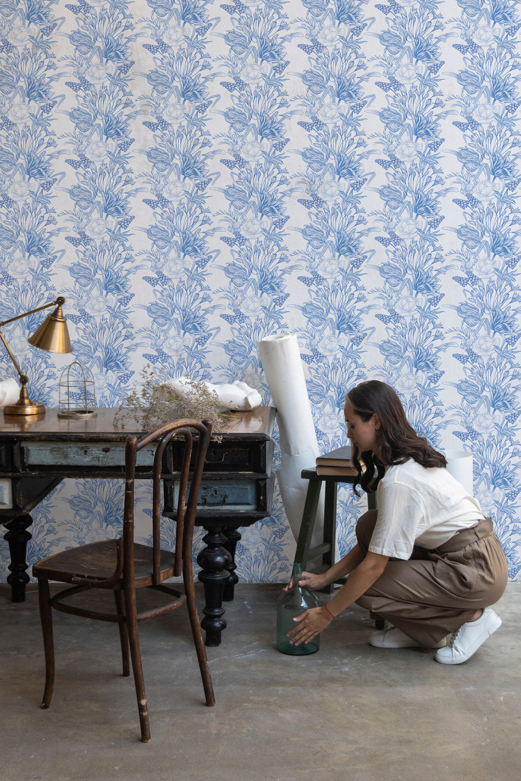 Papier peint panoramique Muscari