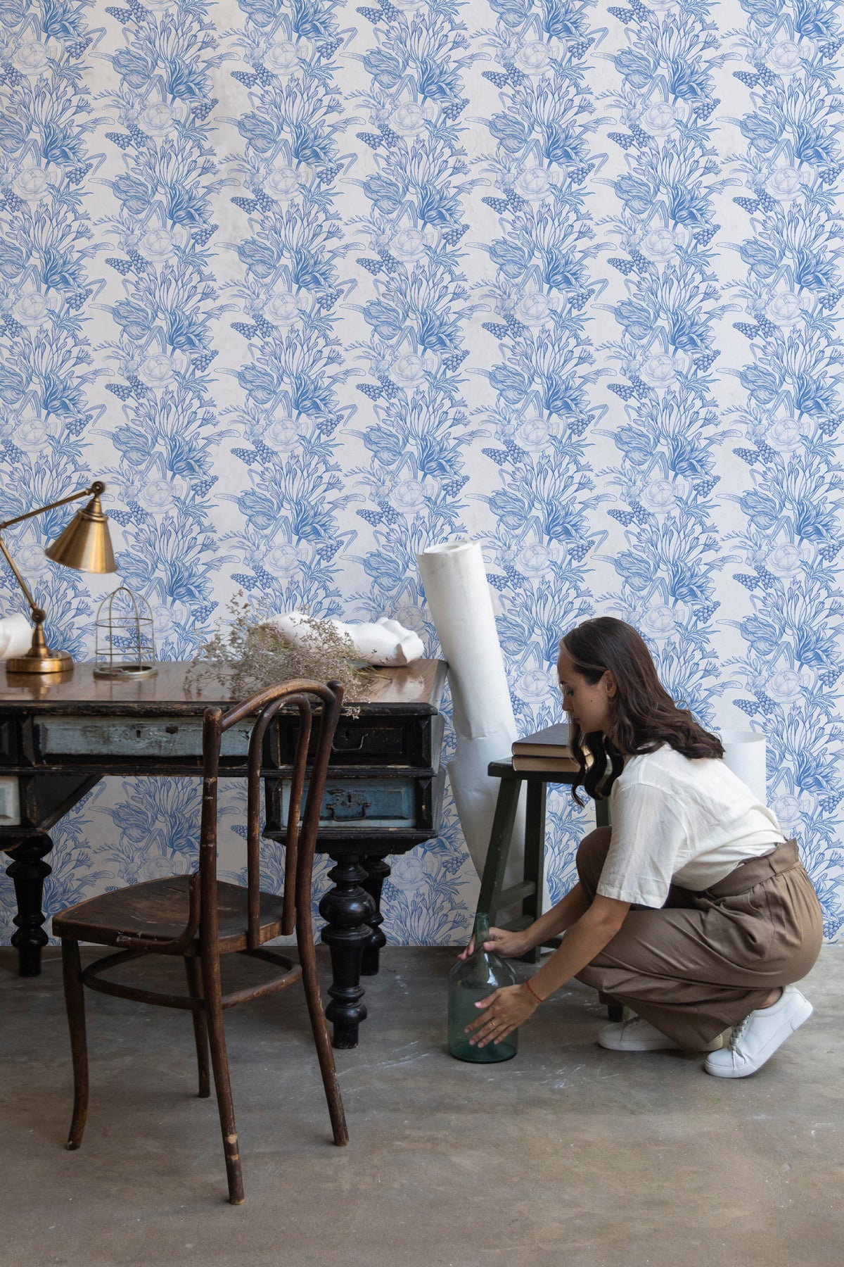 Papier peint panoramique Muscari