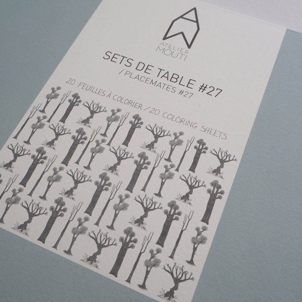 Set de table papier 10