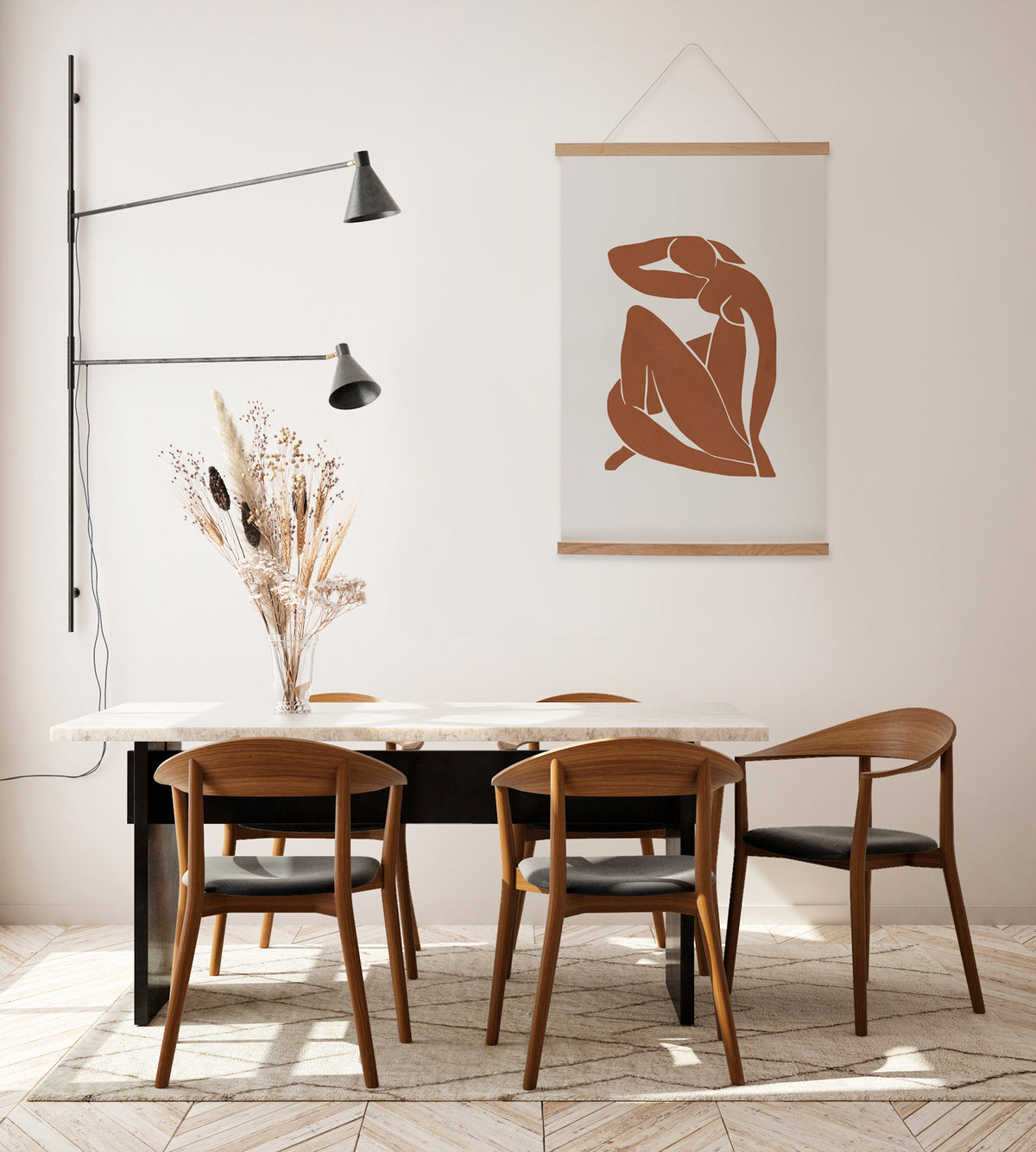 Hanging Canvas Woman