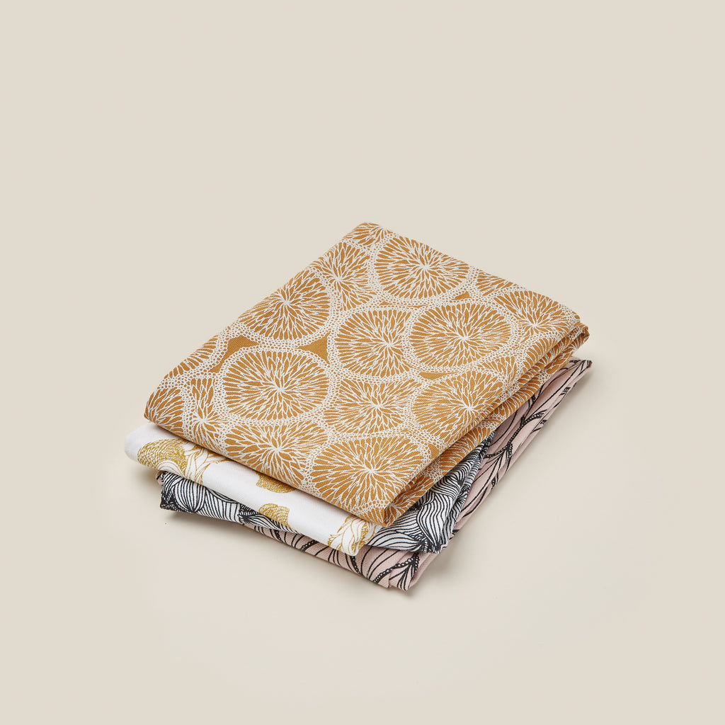 Torchon 34 Caramel (lot de 2)