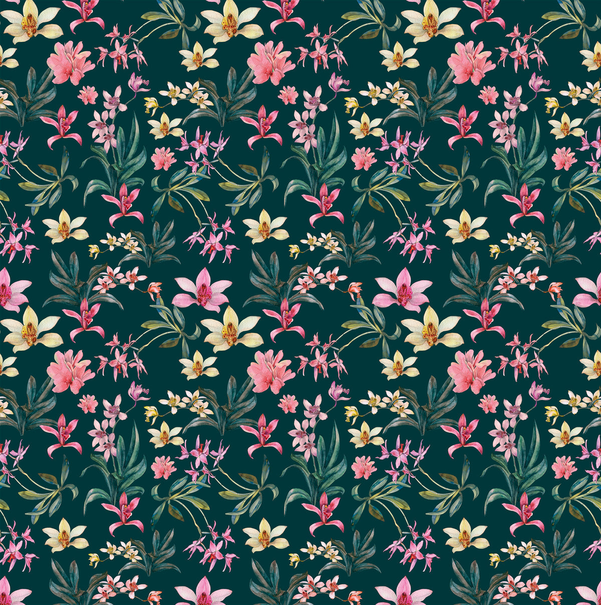 Papier peint panoramique Denise's flowers
