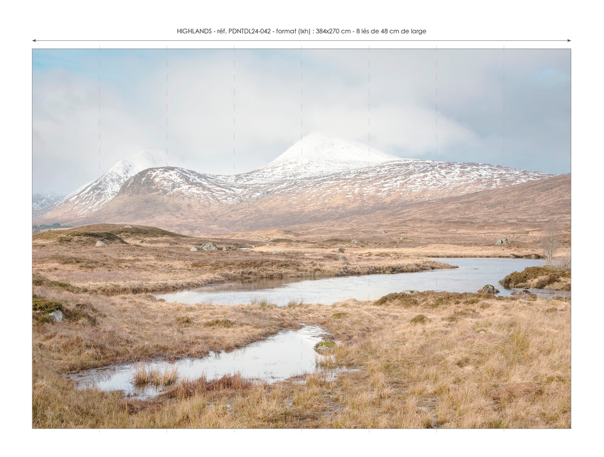 Papier peint panoramique Highlands