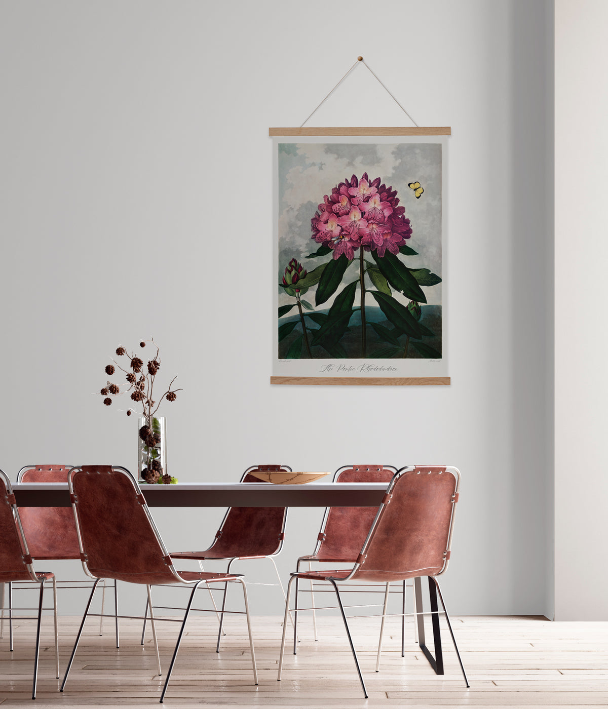 Hanging canvas The Pontic Rhododendron (1807) Robert John Thornton