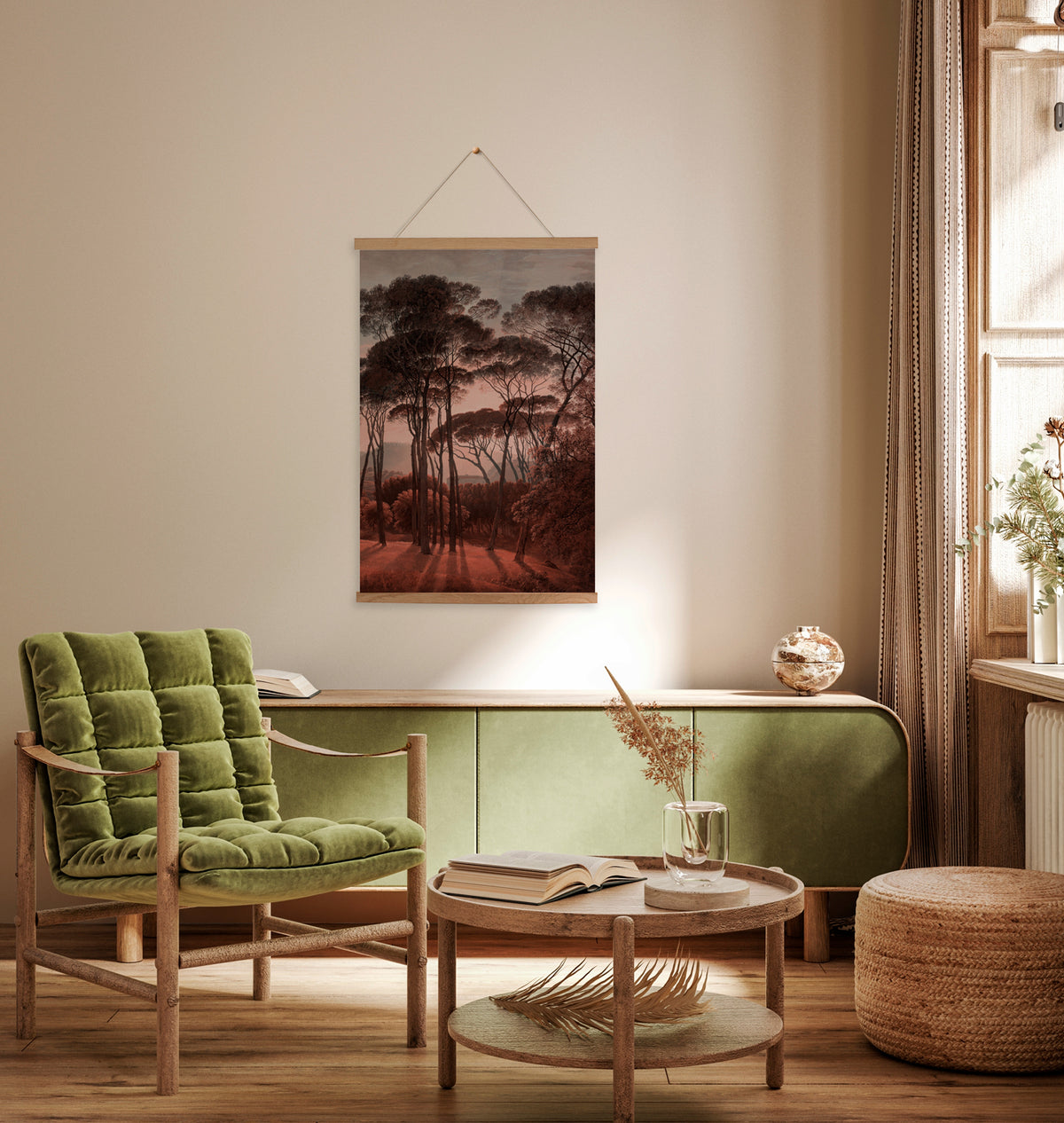 Hanging Canvas Umbrella