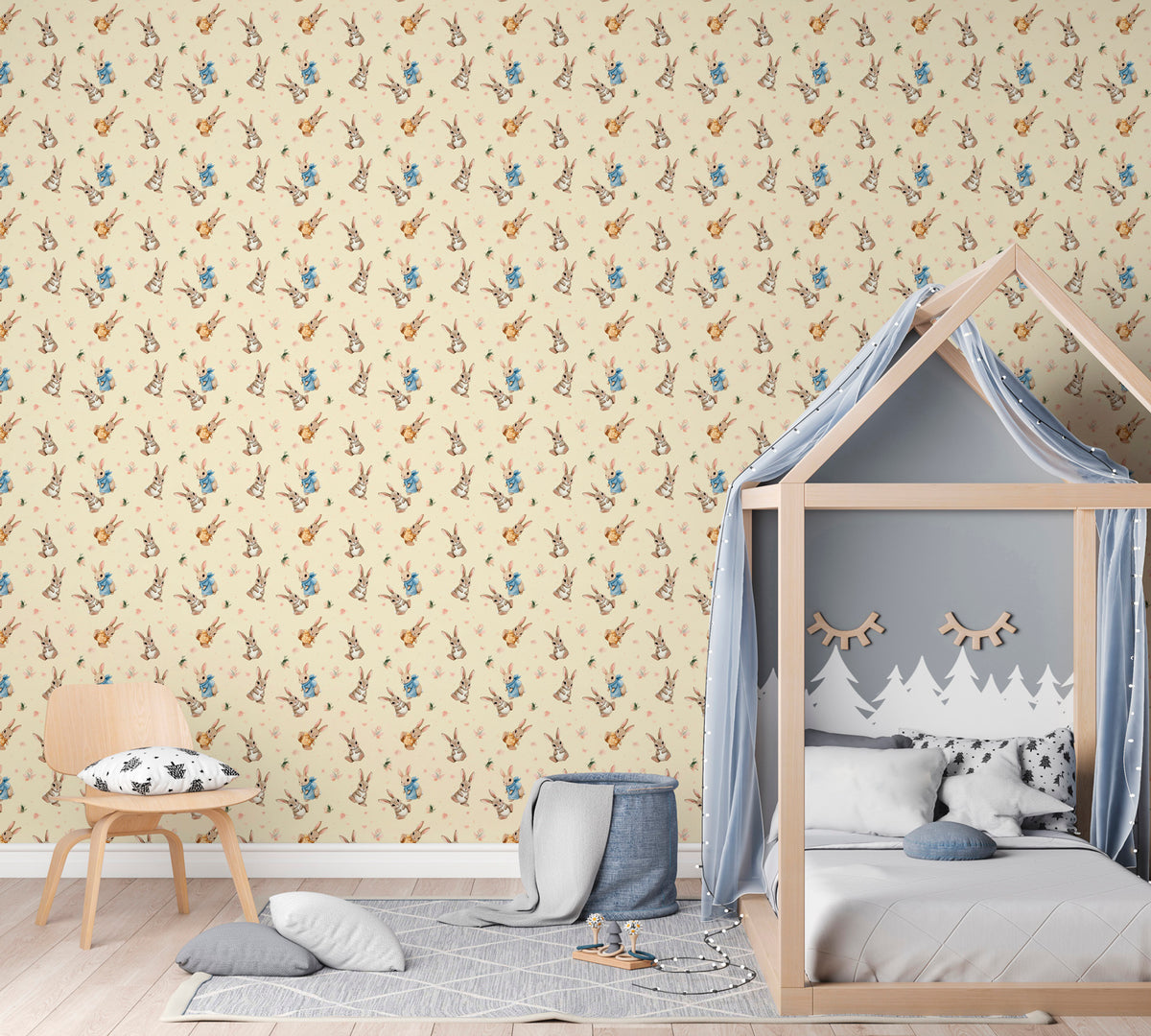 Papier peint -  Lapinous