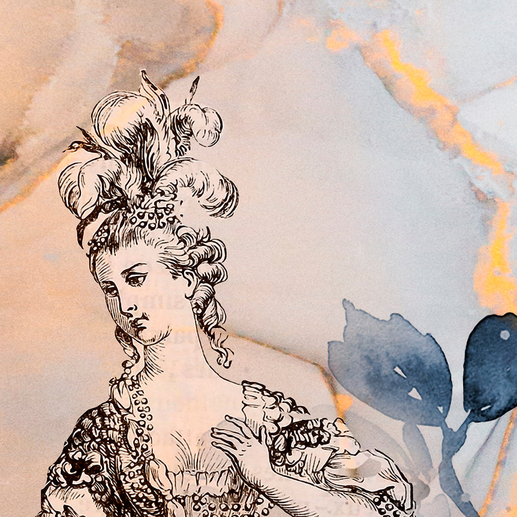 Papier peint panoramique Marie-Antoinette XL
